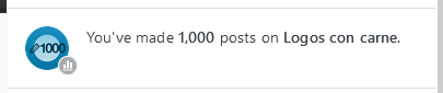 1000 Posts